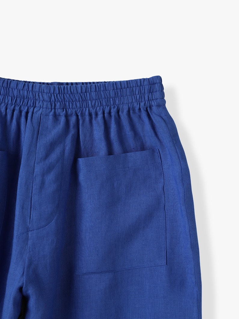 Linen Color Pants 詳細画像 blue 2