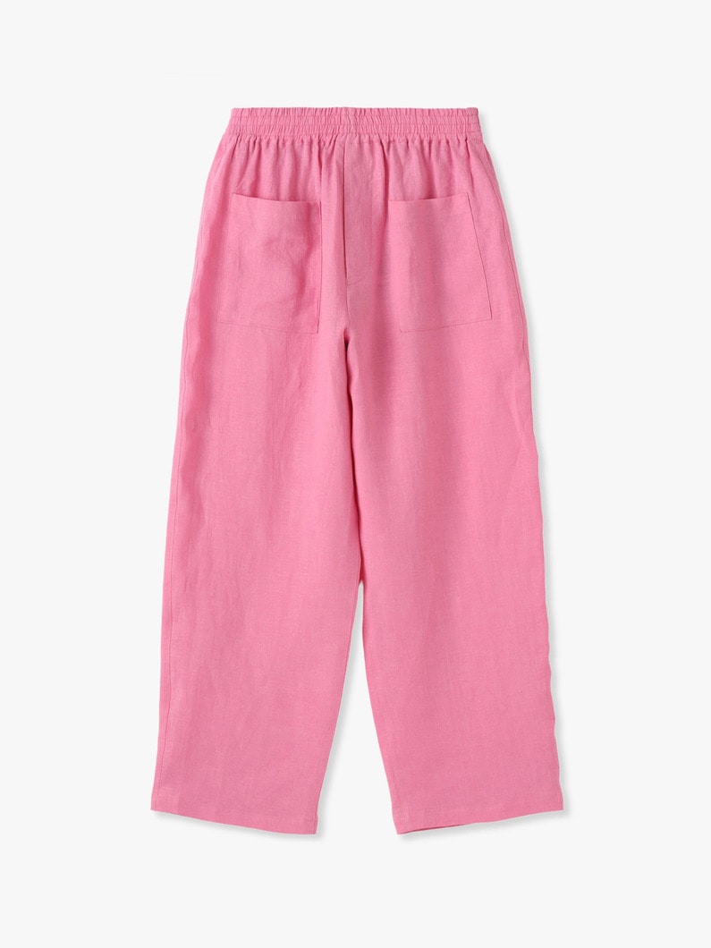Linen Color Pants 詳細画像 pink 4