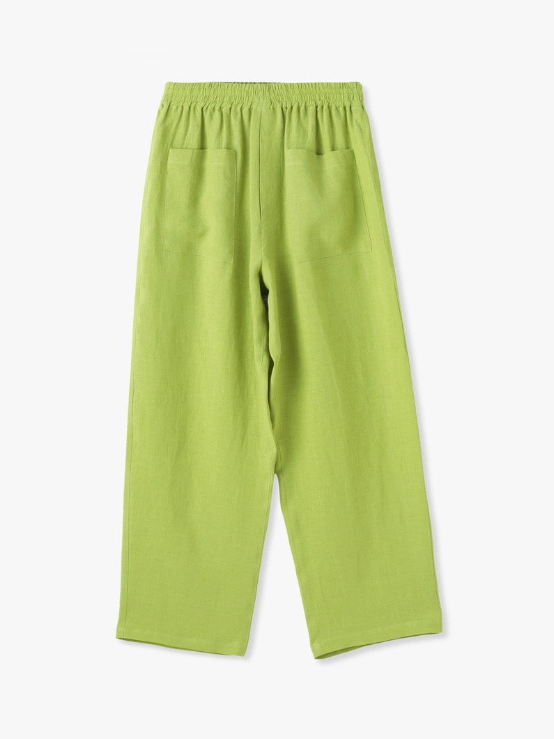 Linen Color Pants 詳細画像 light green 4