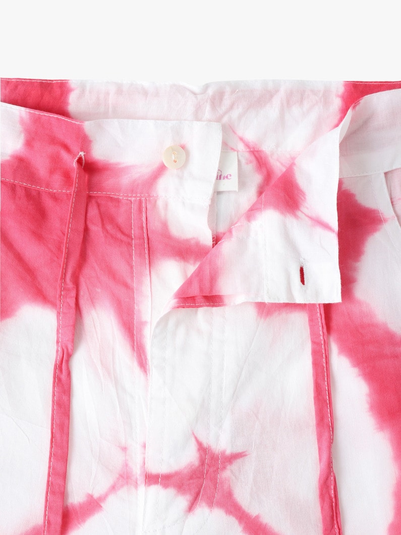 Tabi Bubblegum Shibori Cargo Pants 詳細画像 pink 5