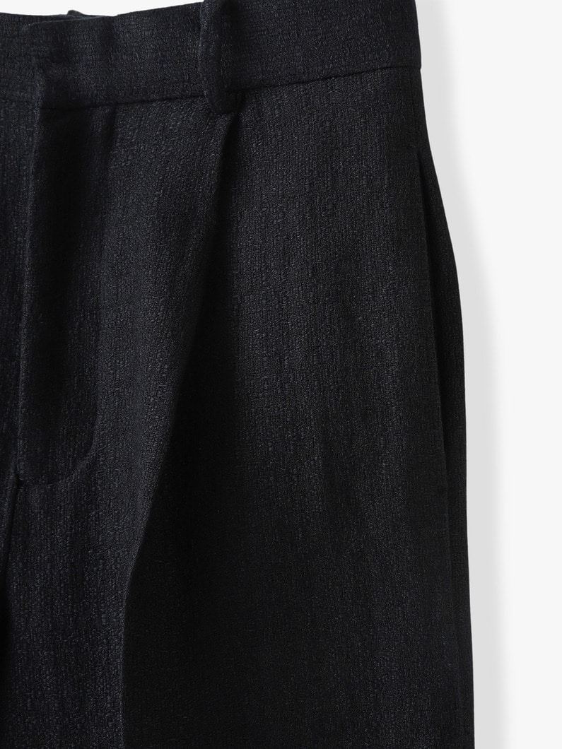 Linen Tweed Pants 詳細画像 dark navy 2