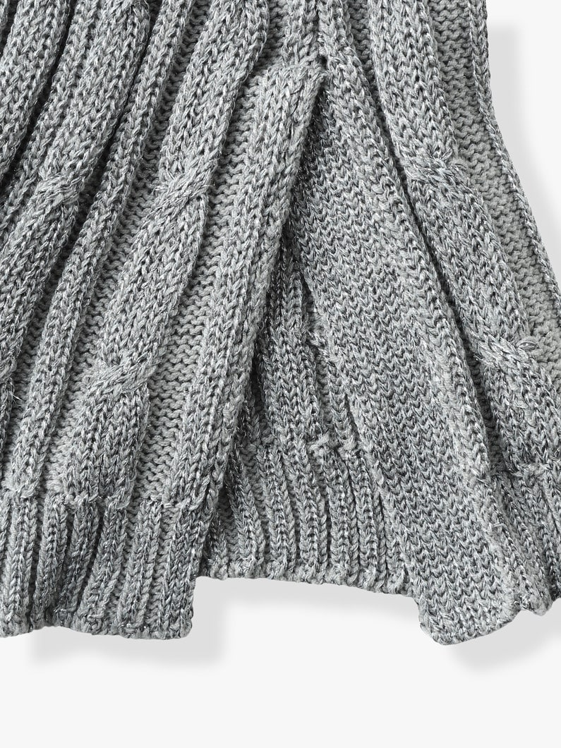 Lame Thread Knit Pants 詳細画像 gray 3