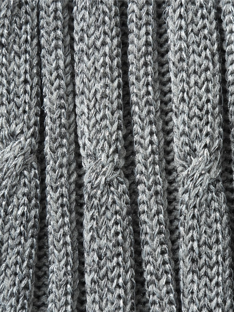 Lame Thread Knit Pants 詳細画像 gray 4