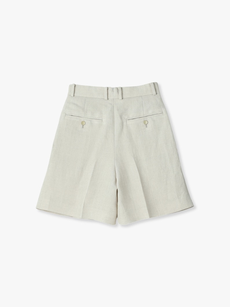 Viscose Linen Shorts 詳細画像 light beige 1