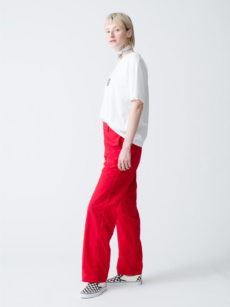 Nylon Color Pants (red/beige/lime) 詳細画像 red 3
