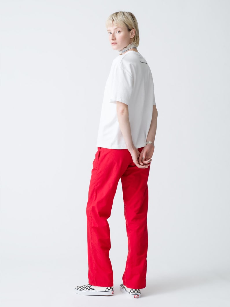 Nylon Color Pants (red/beige/lime) 詳細画像 red 4
