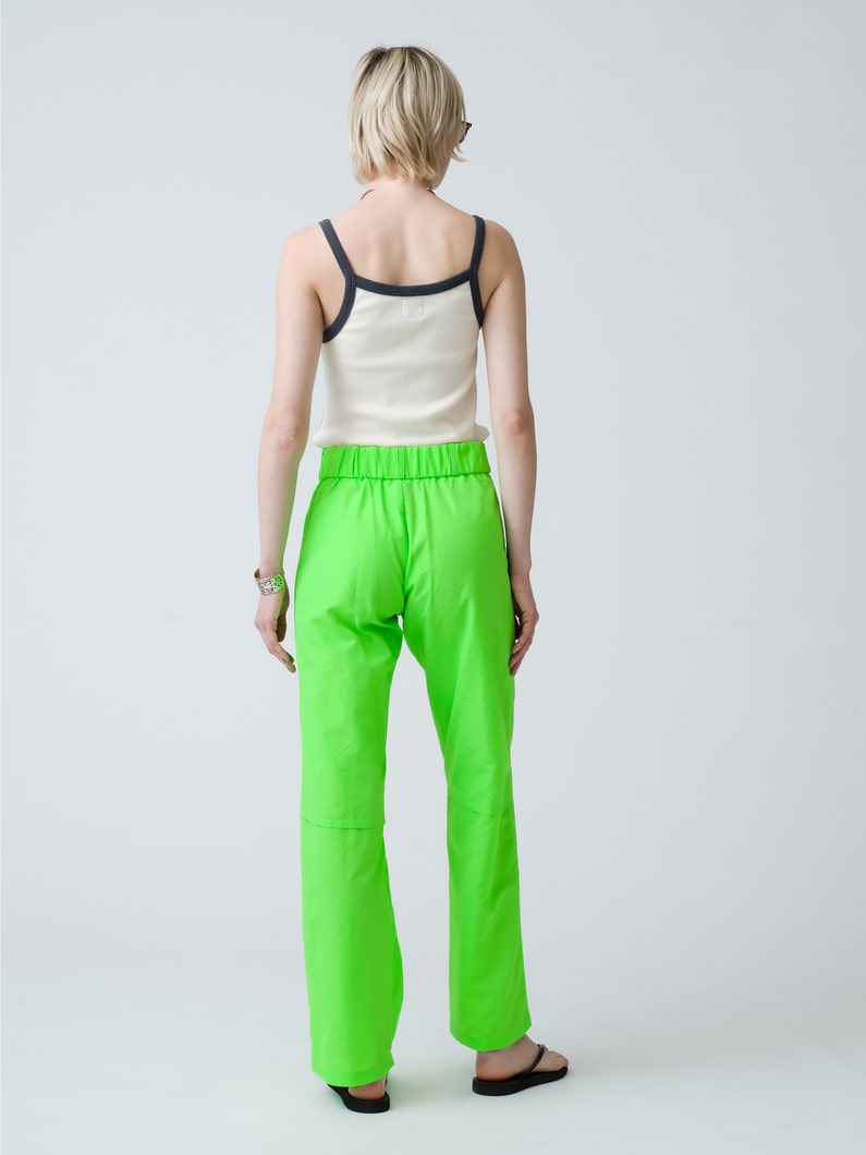 Nylon Color Pants (red/beige/lime) 詳細画像 lime 2
