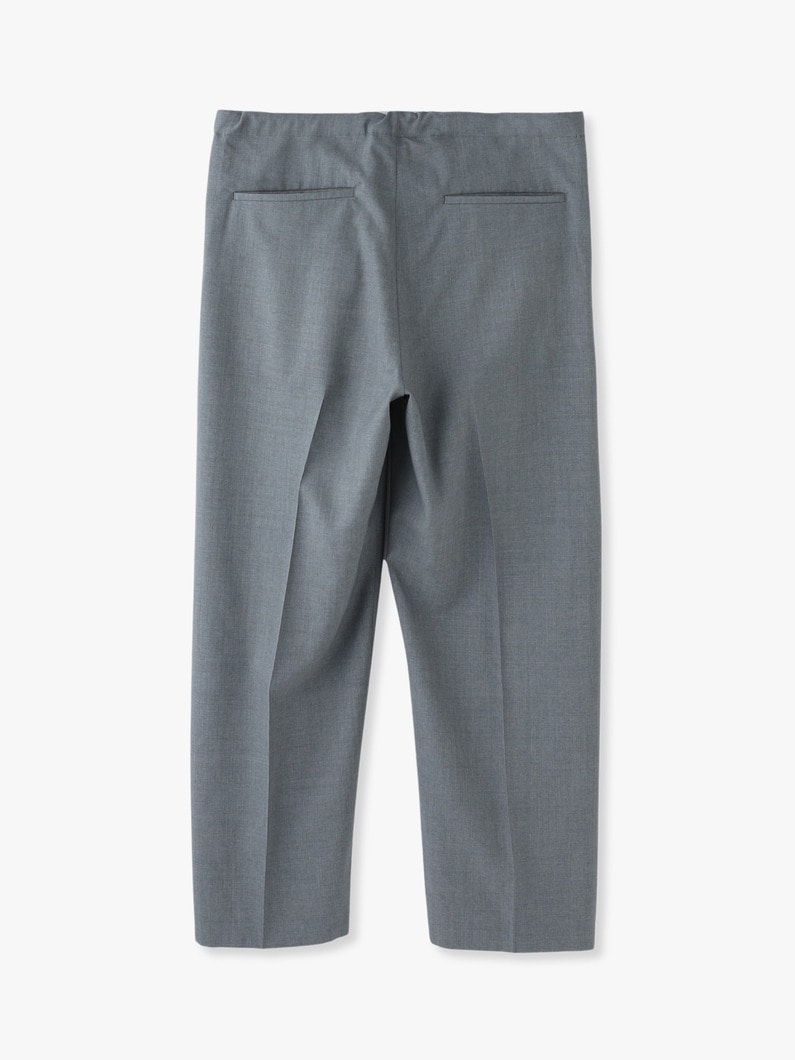Wool Tropical Easy Pants 詳細画像 top gray 1