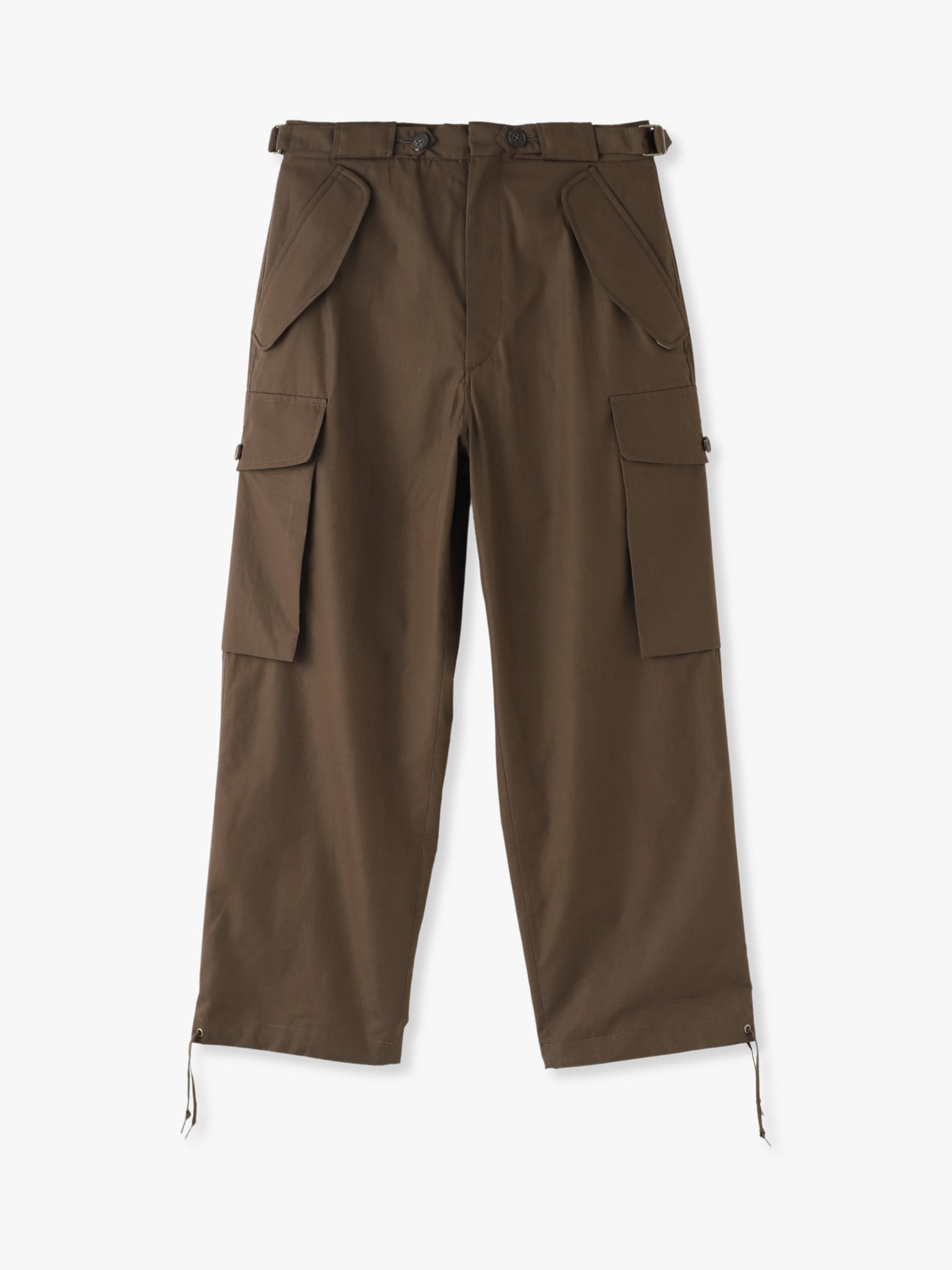 Finx Cotton Cargo Pants (orange/dark brown)｜BOWTE(バウト)｜Ron Herman
