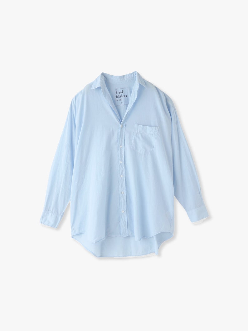 Mackenzie Cotton Shirt (blue)｜Frank＆Eileen(フランク＆アイリーン 
