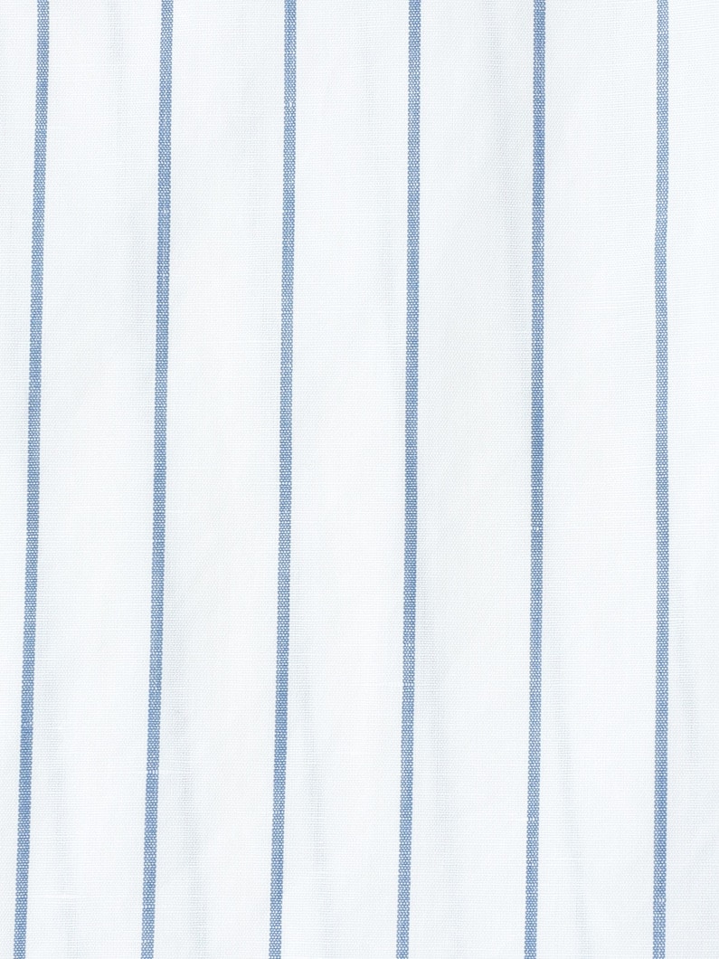Eileen Cotton Linen Striped Shirt 詳細画像 white 4