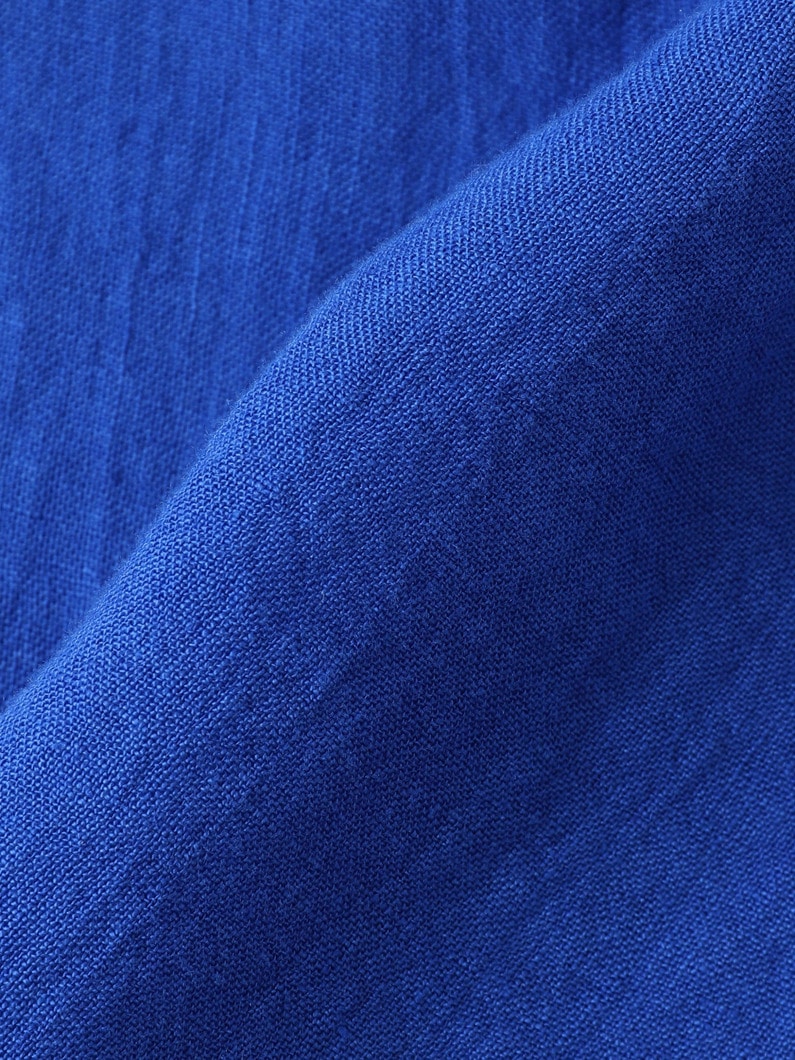 Linen Big Shirt 詳細画像 blue 4