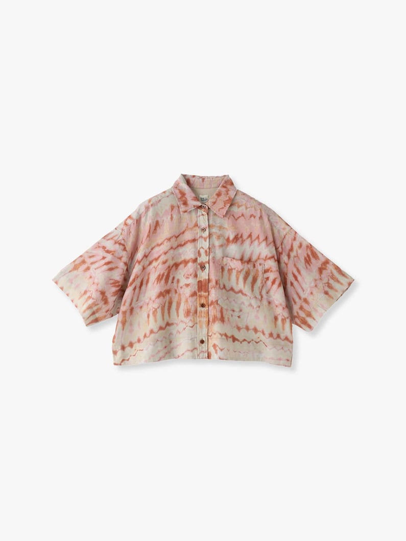 Mirage Print Shirt 詳細画像 pink 2