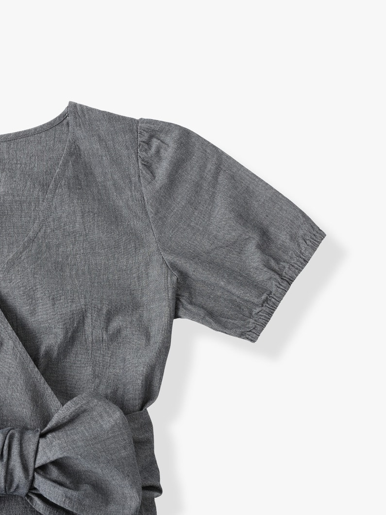 Cachecoeur Half Sleeve Shirt 詳細画像 charcoal gray 2