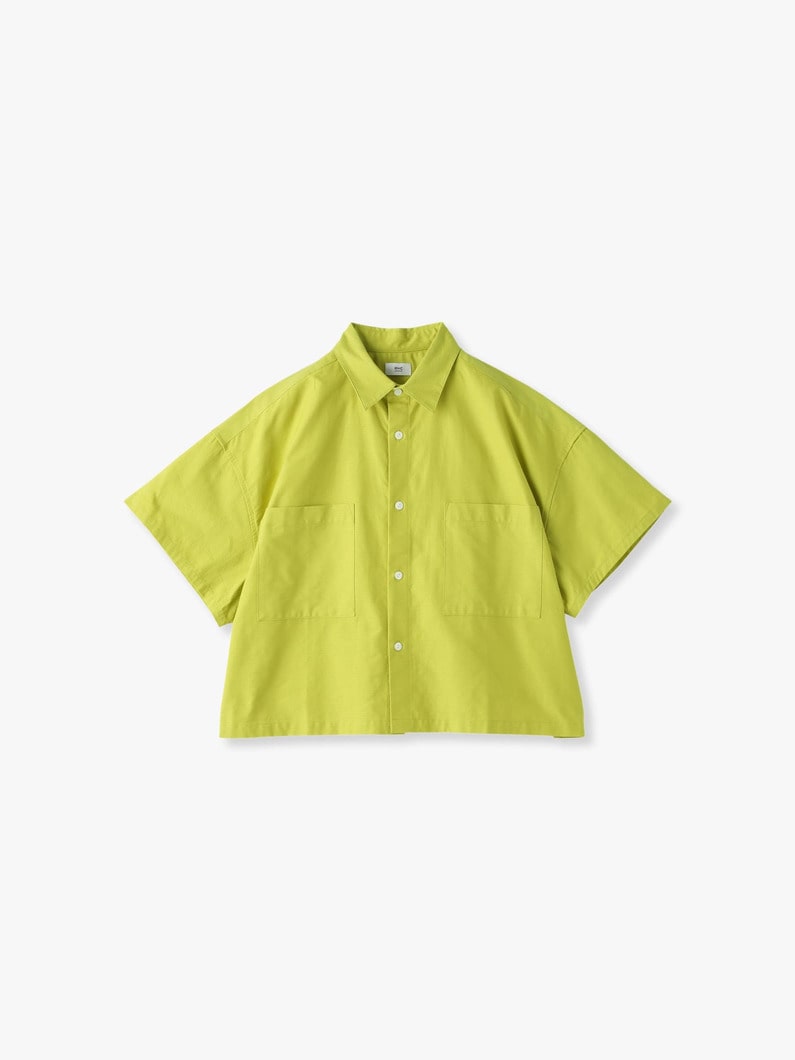 Flat Jacquard Shirt 詳細画像 green 6