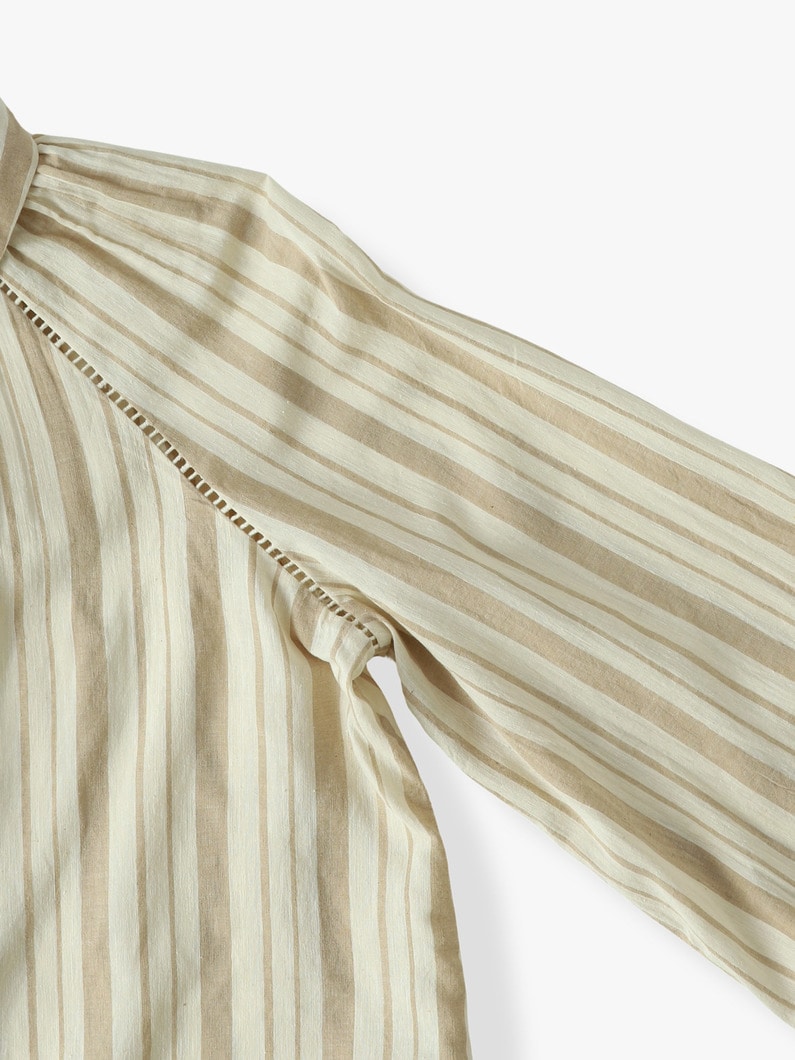 Tiana Striped Shirt 詳細画像 light beige 2