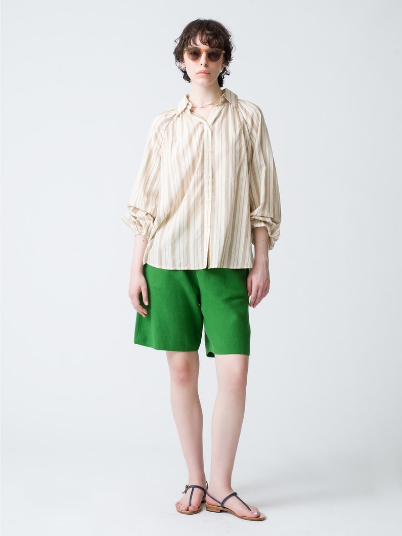 Tiana Striped Shirt 詳細画像 light beige 2