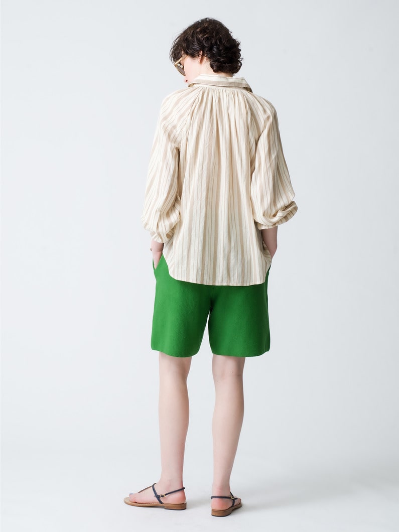Tiana Striped Shirt 詳細画像 light beige 3