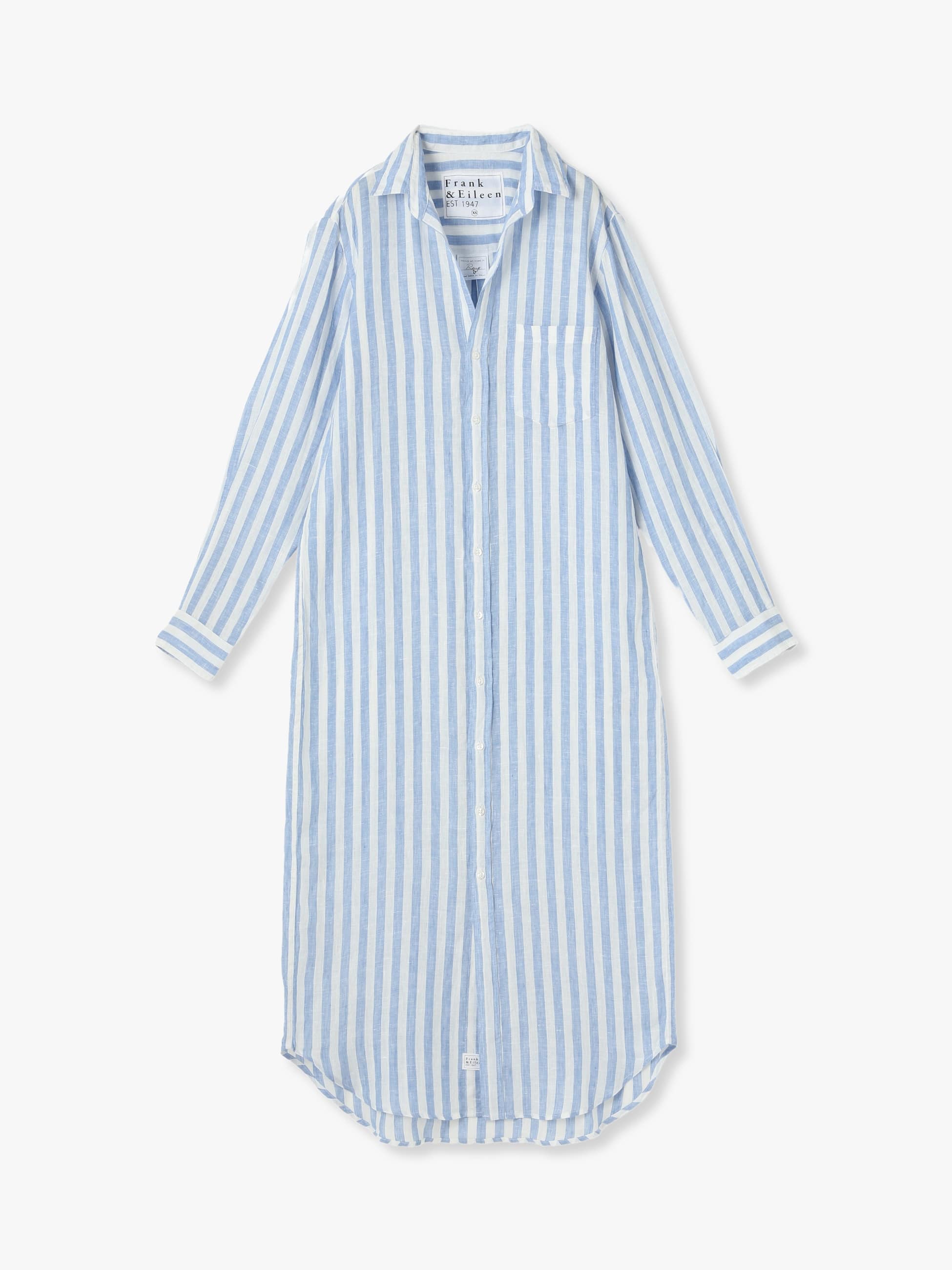 Rory Italian Linen Shirt Dress