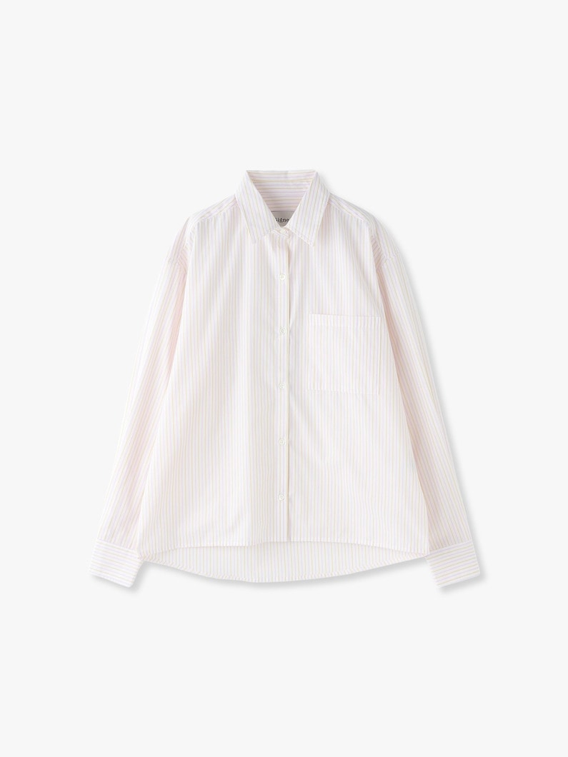 Leka Shirt (stripe) 詳細画像 pink 6