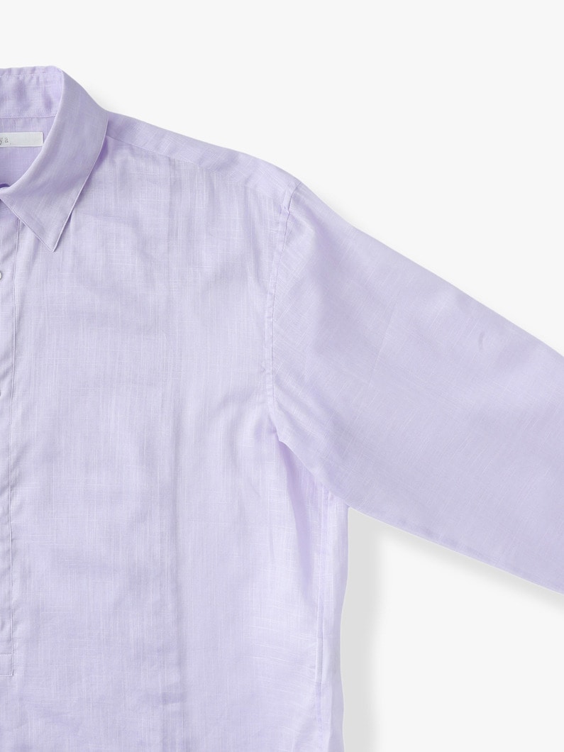 Oasis Cropped Shirt 詳細画像 purple 2
