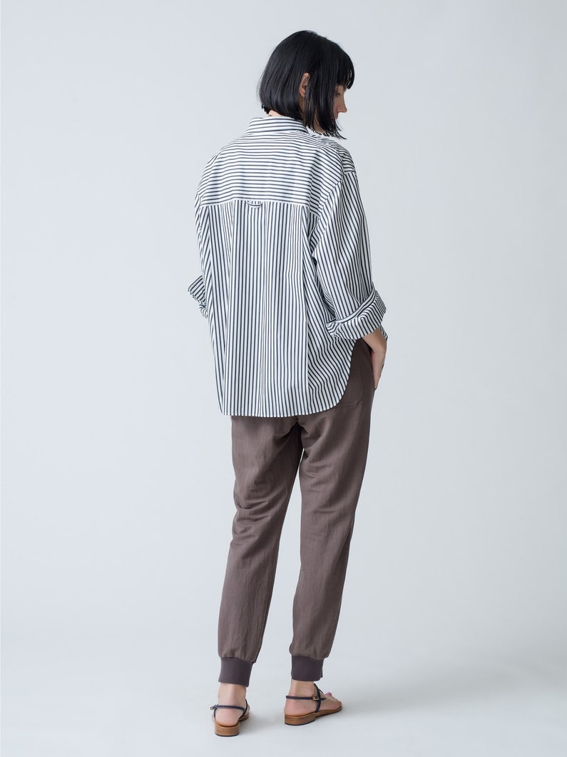 Striped Oversized Shirt 詳細画像 other 3