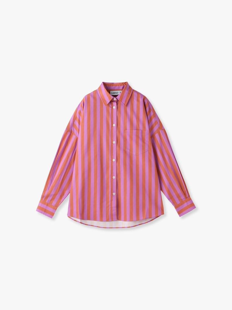 Chiara Striped Shirt 詳細画像 pink 3