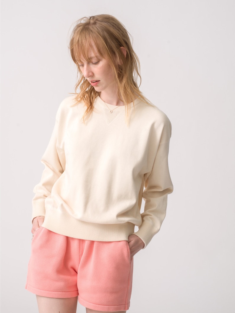Jacques Knit Pullover (off white / pink / blue) 詳細画像 off white 2