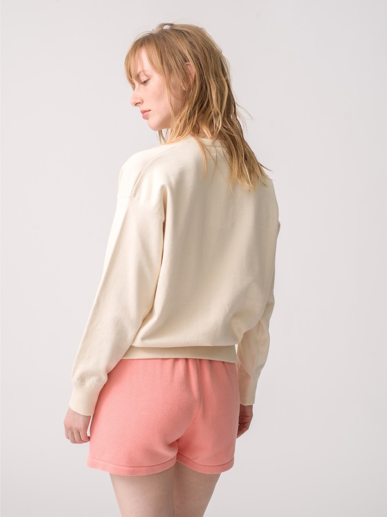 Jacques Knit Pullover (off white / pink / blue) 詳細画像 off white 3