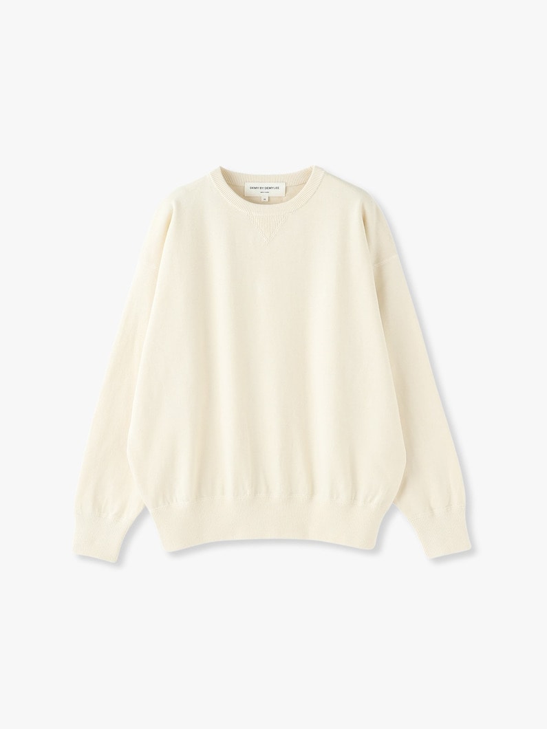 Jacques Knit Pullover (off white / pink / blue) 詳細画像 off white 4
