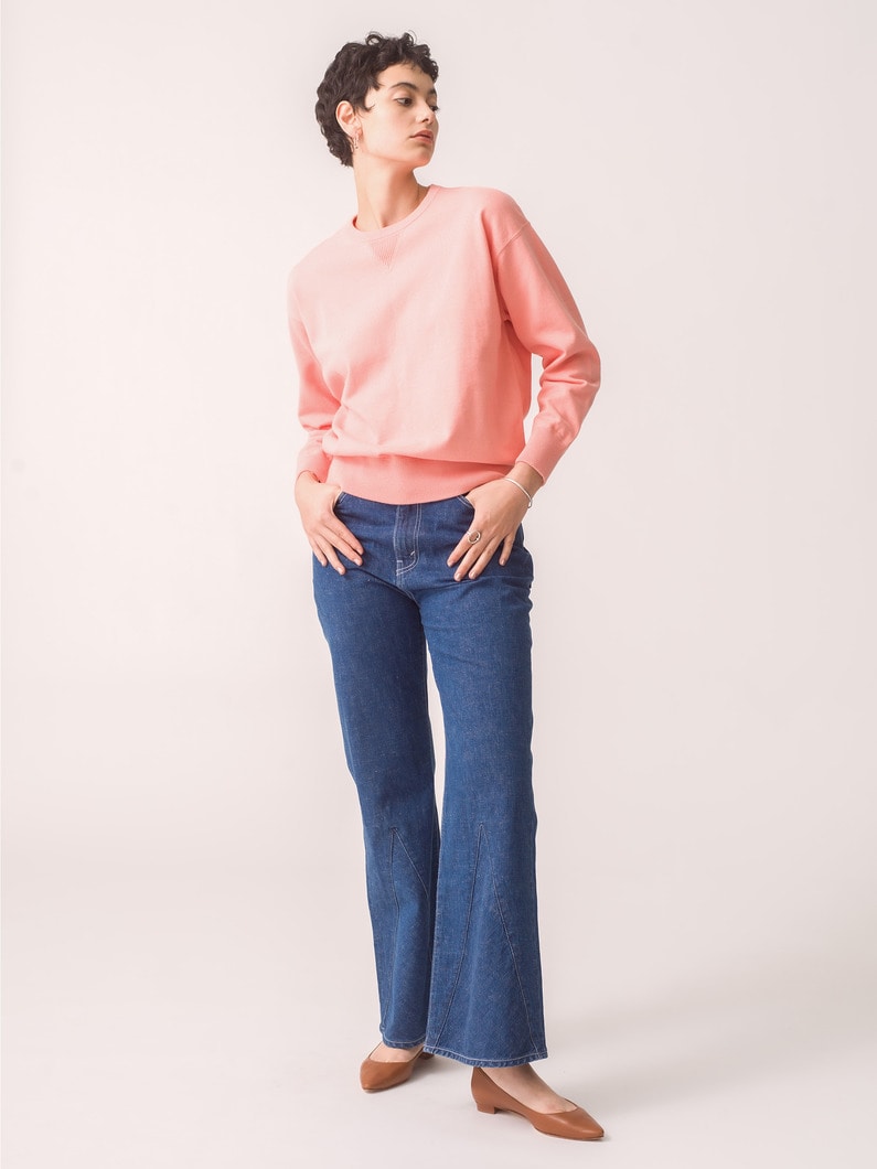 Jacques Knit Pullover (off white / pink / blue) 詳細画像 pink 4