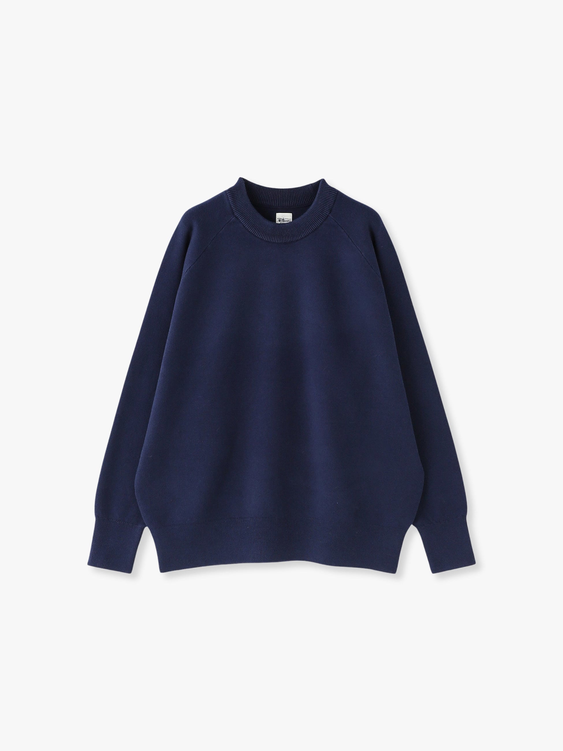 Suvin Cotton Smooth Knit Pullover 詳細画像 navy 7