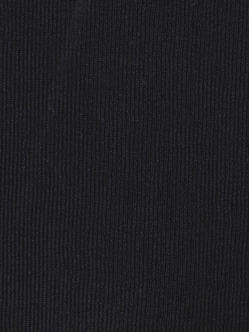 Compact Semi Sheer Knit Pullover 詳細画像 black 3