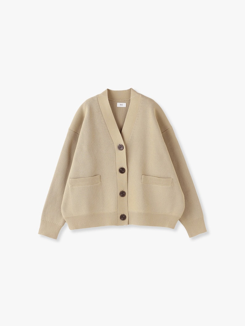 Recycle Polyester Cardigan 詳細画像 beige 4
