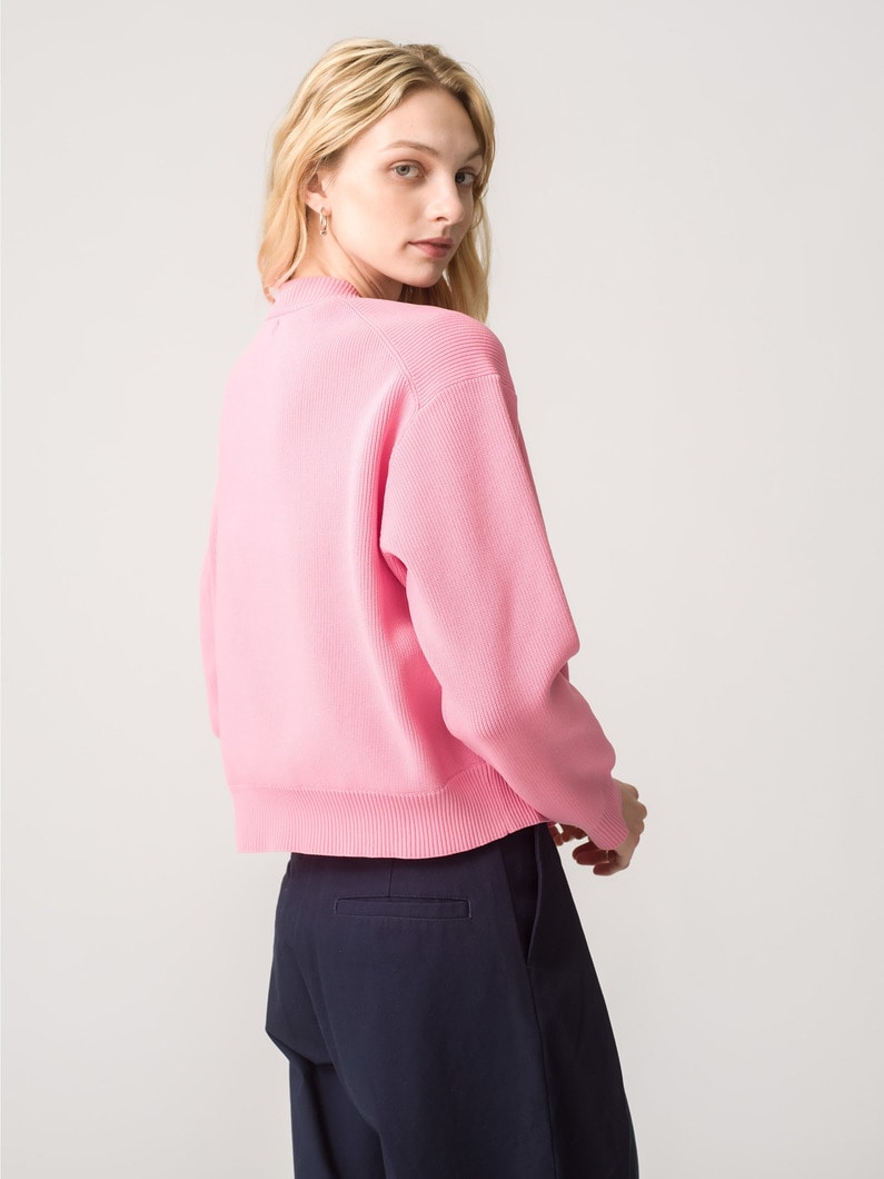 Recycle Polyester Pullover 詳細画像 pink 2