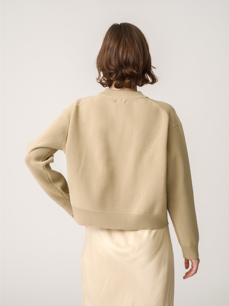 Recycle Polyester Pullover 詳細画像 beige 2