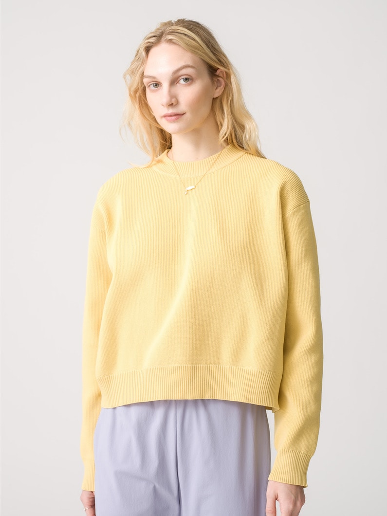 Recycle Polyester Pullover 詳細画像 yellow