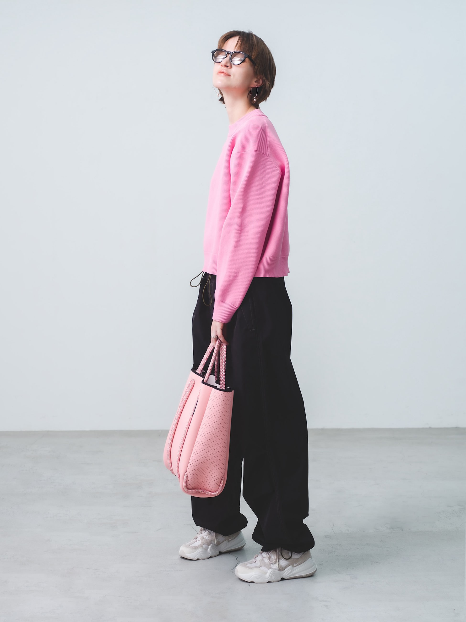 Recycle Polyester Pullover 詳細画像 pink 4