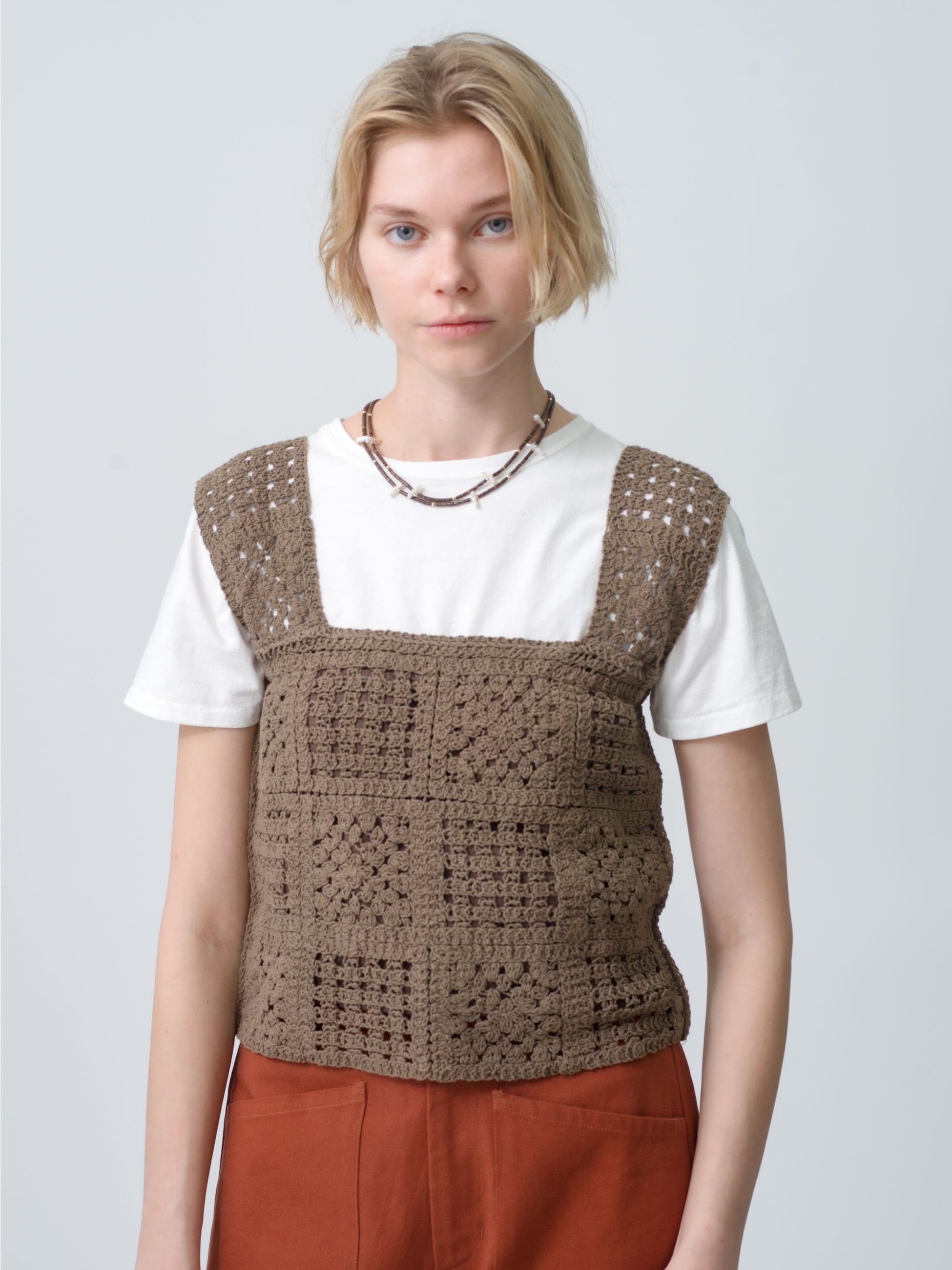 人気ブランドを ロンハーマン RHC - 手編みニットスカート スカート