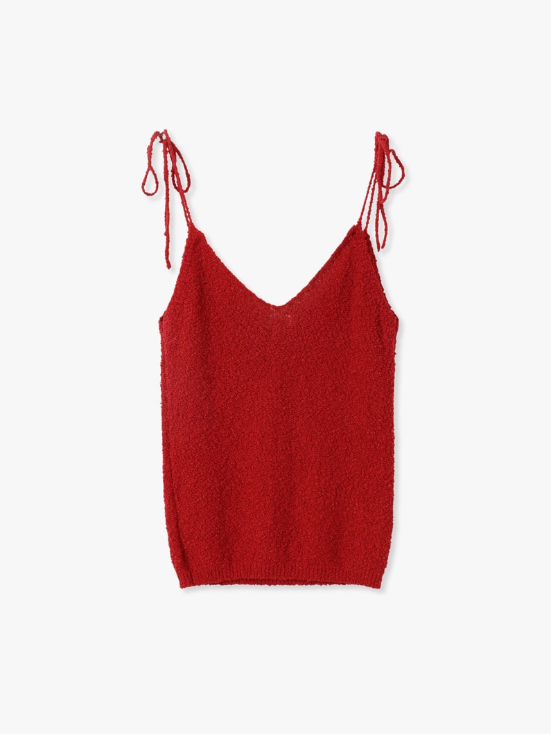 Knit Camisole Top 詳細画像 red 1