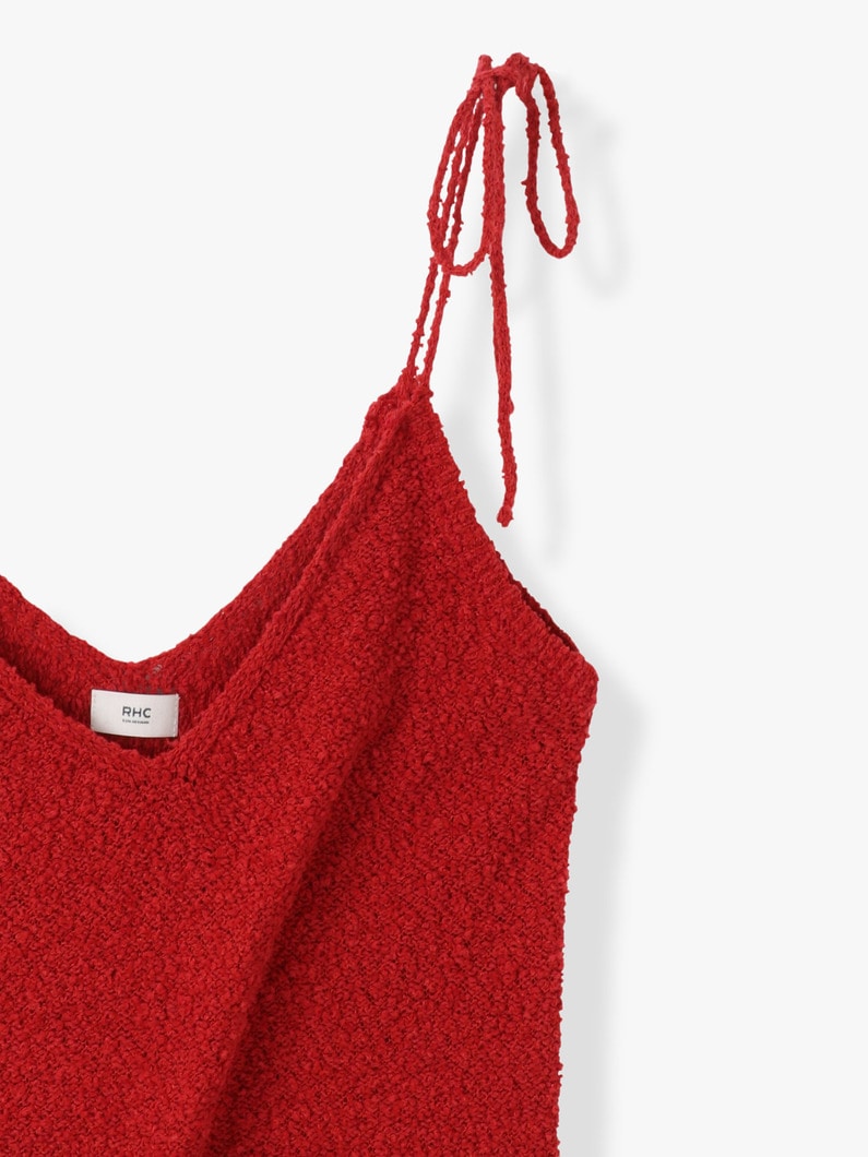 Knit Camisole Top 詳細画像 red 2
