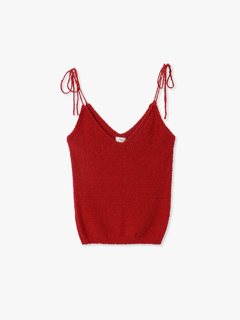Knit Camisole Top 詳細画像 red 4