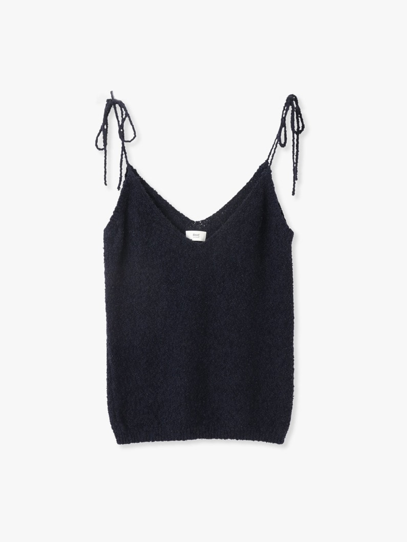 Knit Camisole Top 詳細画像 navy 2