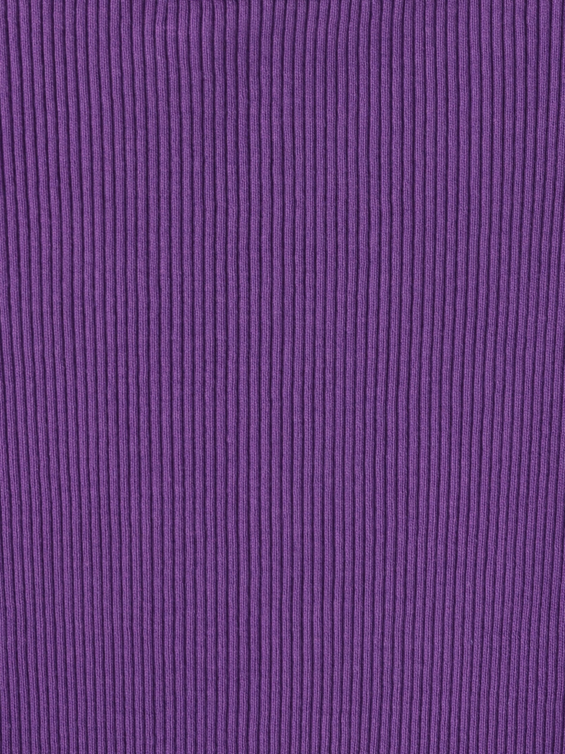 Giza Boat Neck Pullover (purple) 詳細画像 purple 5