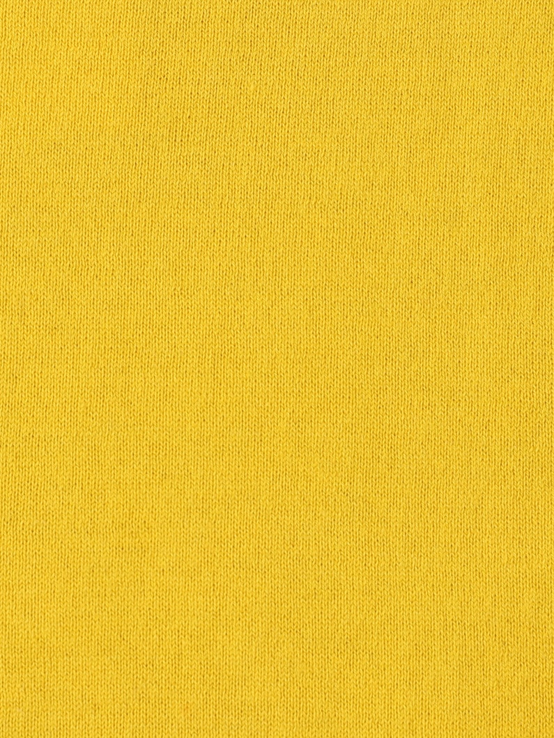 America Cotton Cashmere Tee 詳細画像 yellow 4
