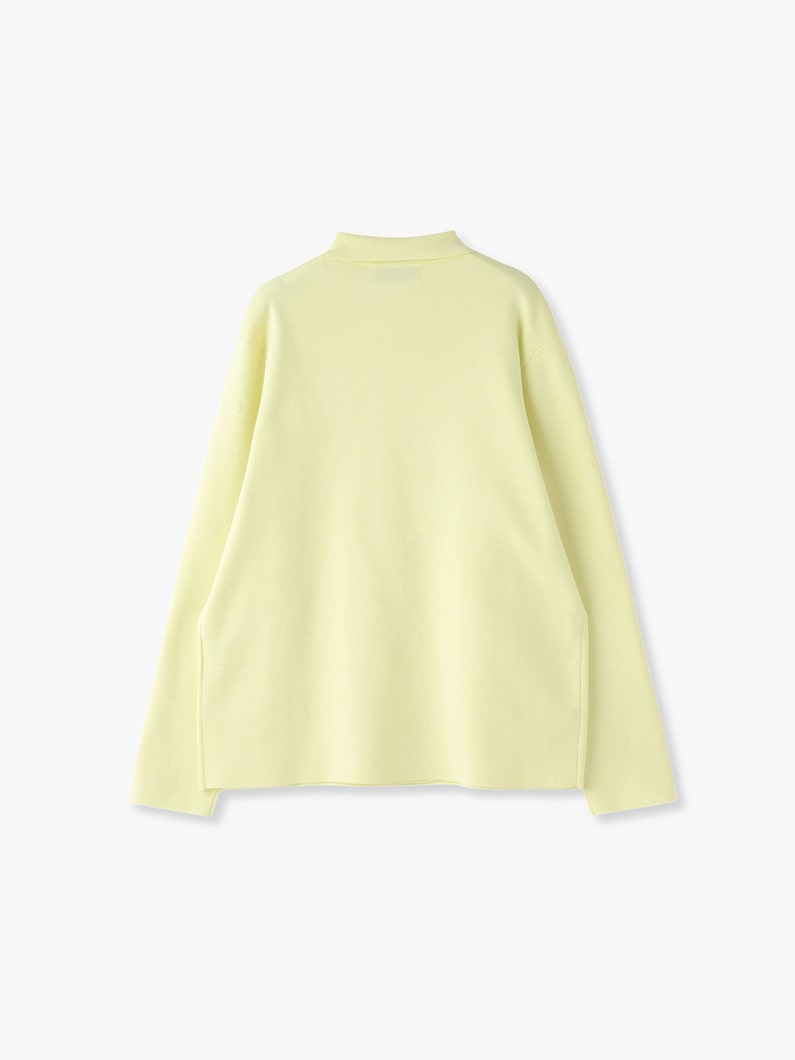 Cotton Silk Knit Jacket（light yellow） 詳細画像 light yellow 1