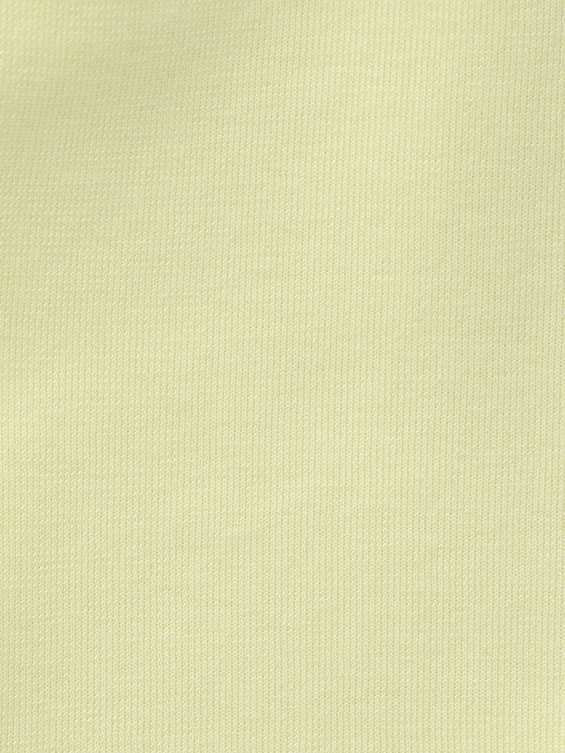Cotton Silk Knit Tee (light yellow)｜ebure(エブール)｜Ron Herman