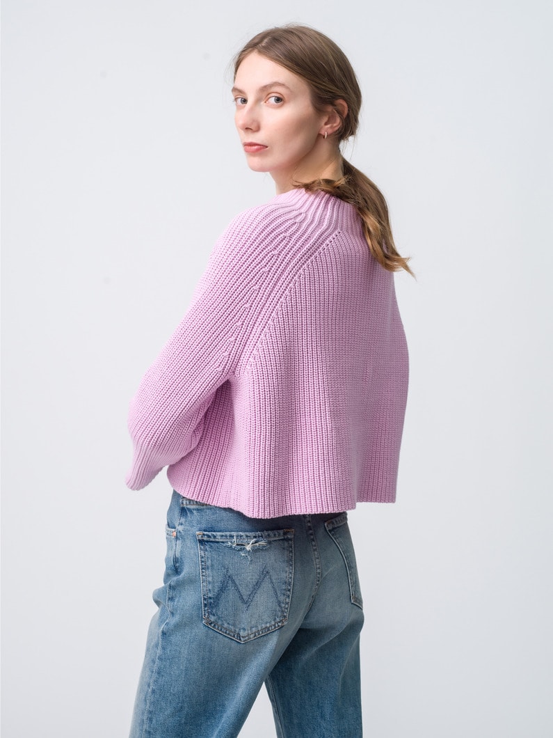 Fenna Knit Pullover (pink) 詳細画像 pink 1