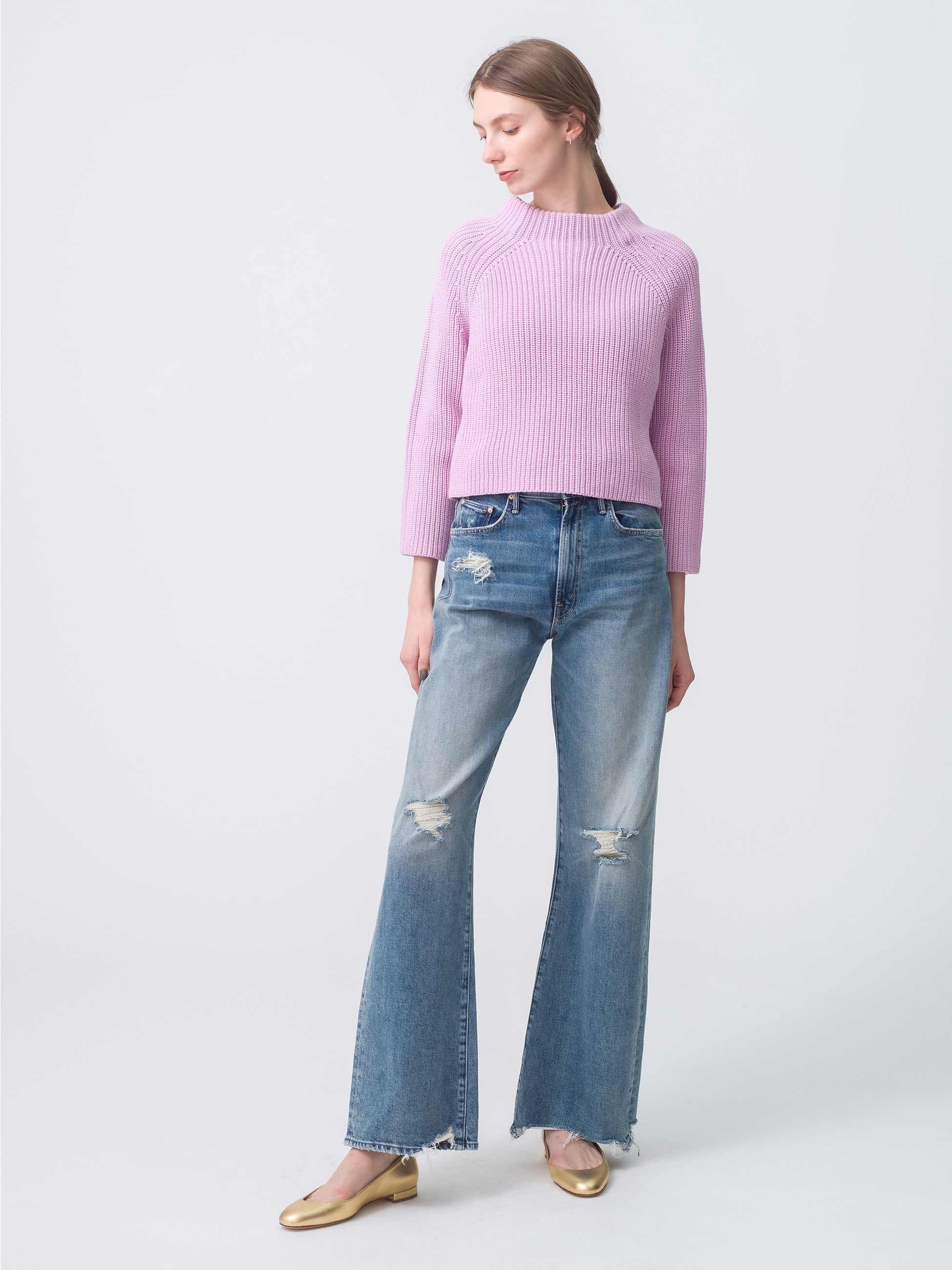Fenna Knit Pullover (pink)｜DEMYLEE(デミリー)｜Ron Herman