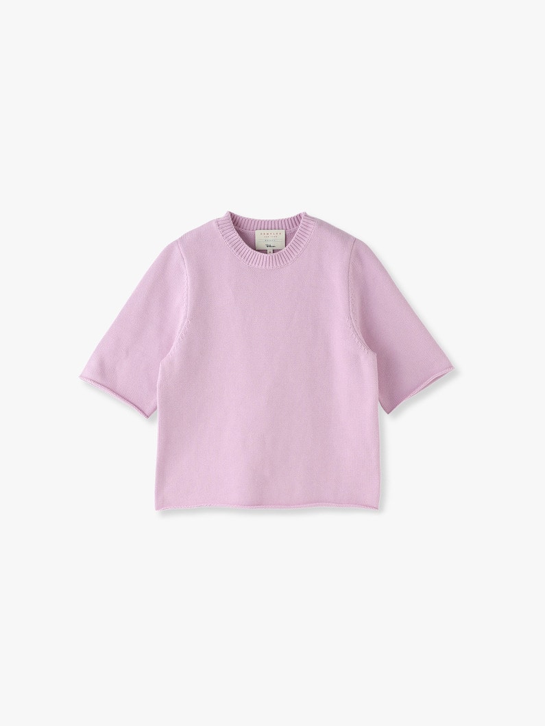Ezra Knit Pullover (pink) 詳細画像 pink 1